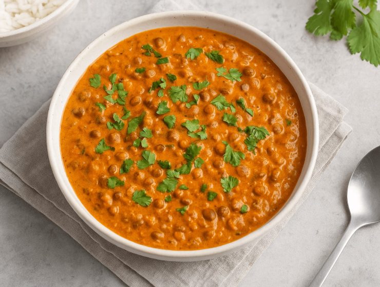 kókuszos lencse curry