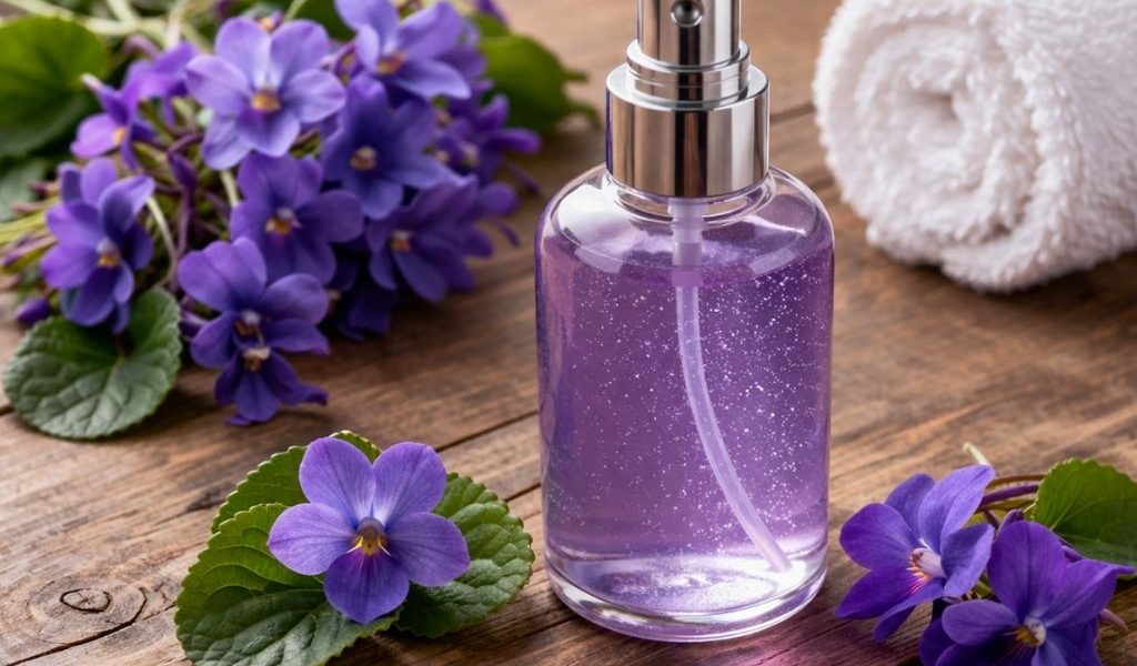 ibolyás testpermet házilag