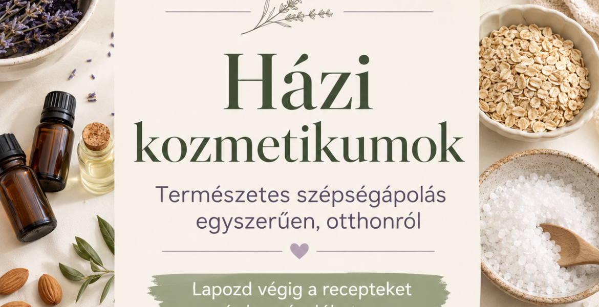 Házi kozmetikumok – természetes szépségápolás otthon
