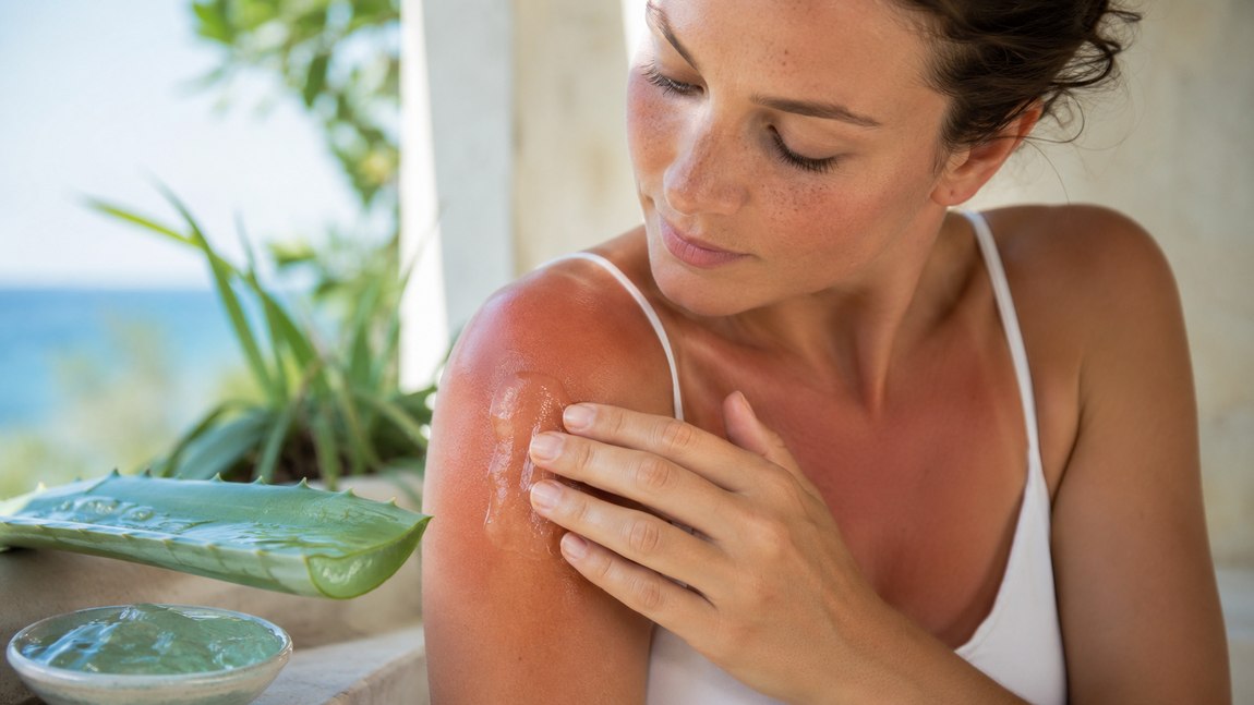Aloe vera a leégett bőrre – nyugtató hatás