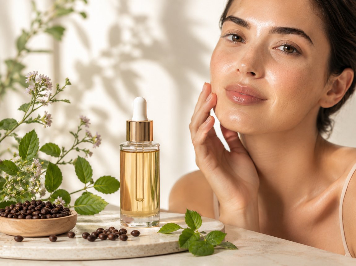 Bakuchiol szérum babchi maggal – növényi retinol-alternatíva
