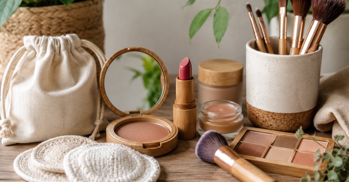 Zero waste smink termékek: bambusz smink, újratölthető paletta és mosható korongok