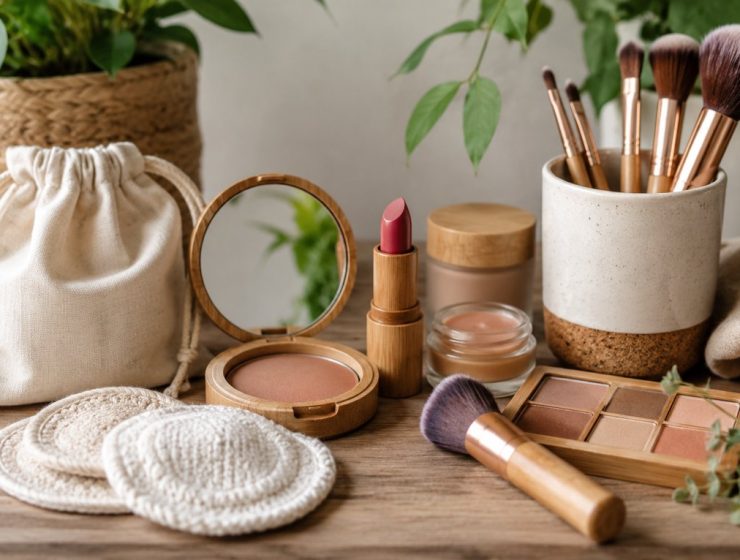 Zero waste smink termékek: bambusz smink, újratölthető paletta és mosható korongok